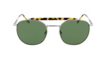 Okulary LACOSTE L241S-045. Okulary przeciwsłoneczne, Kolor srebrny. Mężczyzna.