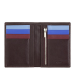 Duży Skórzany składany pojemny portfel męski DUDU