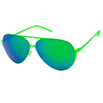 Okulary ITALIA INDEPENDENT 0200-033-000. Okulary przeciwsłoneczne, Kolor zielony. Unisex.