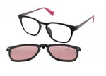 Okulary POLAROID 6080GCS3H2500. Okulary przeciwsłoneczne, Kolor czarny różowy. Unisex.