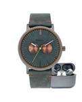 Zegarek WATXANDCO RELOJ5_44. Kwarcowy, Kolor zielony. Mężczyzna.