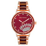 Zegarek JUICY COUTURE JC1334RGBY. Kwarcowy, Kolor czerwony. Kobieta.