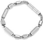 Biżuteria POLICE PEAGB0001115. Bransoletka, Kolor szary. Mężczyzna.