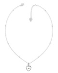 Biżuteria GUESS JUBN01420JWRH. Naszyjnik, Kolor szary. Kobieta.