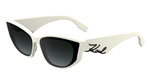 Okulary KARL LAGERFELD KL6162S-105. Okulary przeciwsłoneczne, Kolor biały. Kobieta.