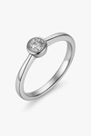 Biżuteria DIAMONFIRE 6118101582160. Pierścionek, Kolor szary. Kobieta.