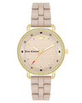 Zegarek JUICY COUTURE JC1310GPTP. Kwarcowy, Kolor beżowy. Kobieta.