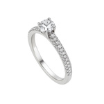 Biżuteria DIAMONFIRE 6117291582165. Pierścionek, Kolor szary. Kobieta.