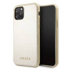 Guess GUHCN58IGLGO iPhone 11 Pro złoty/gold hard case Iridescent