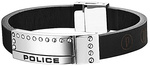 Biżuteria POLICE PJ24643BLB01L. Bransoletka, Kolor czarny. Mężczyzna.