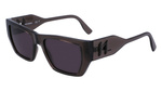 Okulary KARL LAGERFELD KL6123S541802. Okulary przeciwsłoneczne, Kolor szary. Unisex.