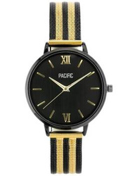 ZEGAREK DAMSKI PACIFIC X6172 - black/gold (zy657c)