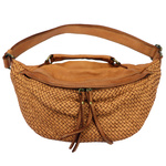 VS damska nerka saszetka z kieszenią przez ramię skóra naturalna