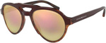 Okulary EMPORIO ARMANI EA4128F57494Z. Okulary przeciwsłoneczne, Kolor brązowy. Mężczyzna.