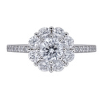 Biżuteria DIAMONFIRE 6115321082160. Pierścionek, Kolor szary. Kobieta.