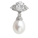 Biżuteria DIAMONFIRE 6512041111. Wisiorek, Kolor szary. Kobieta.