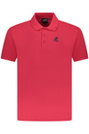US GRAND POLO MĘSKA KOSZULKA POLO Z KRÓTKIM RĘKAWEM CZERWONA