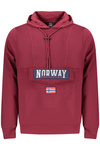 Norway 1963 MĘSKA BLUZA Z FIOLETOWYM ROZPINANIEM