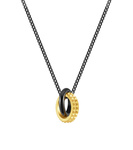 Biżuteria POLICE PEAGN0001804. Naszyjnik, Kolor czarny. Mężczyzna.