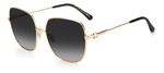 Okulary JIMMY CHOO KORIGSKRHL9O. Okulary przeciwsłoneczne, Kolor czarny złoty. Kobieta.