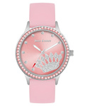 Zegarek JUICY COUTURE JC1343SVPK. Kwarcowy, Kolor różowy. Kobieta.