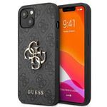 Guess GUHCP13M4GMGGR iPhone 13 6,1" szary/grey hardcase 4G Big Metal Logo