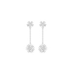 Biżuteria SECRECY E8644CDAWA900. Kolczyki, Kolor szary. Kobieta.