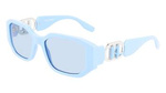 Okulary KARL LAGERFELD KL6085S-450. Okulary przeciwsłoneczne, Kolor niebieski. Kobieta.