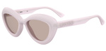 Okulary MOSCHINO MOS163-S-35J. Okulary przeciwsłoneczne, Kolor różowy. Kobieta.
