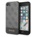 Guess GUHCI8G4GLGR iPhone 7/8/SE 2020 /SE 2022 szary/grey hardcase 4G Stripe Collection