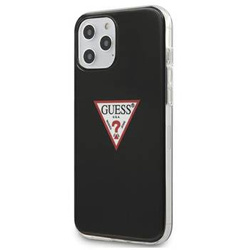 Guess GUHCP12LPCUCTLBK iPhone 12 Pro Max 6,7"  czarny/black hardcase Triangle Collection