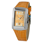 Zegarek CHRONOTECH CT7018M-07. Kwarcowy, Kolor pomarańczowy. Mężczyzna.