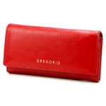 Skórzany damski portfel Gregorio IT-100