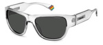 Okulary POLAROID PLD6197SKB7F5. Okulary przeciwsłoneczne, Kolor szary. Unisex.