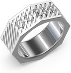 Biżuteria GUESS JMR03030JWST. Pierścionek, Kolor złoty. Mężczyzna.