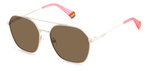 Okulary POLAROID PLD6172S10ASP. Okulary przeciwsłoneczne, Kolor beżowy. Unisex.