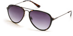 Okulary SKECHERS SE6255-5656B. Okulary przeciwsłoneczne, Kolor brązowy. Mężczyzna.