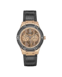 Zegarek GUESS W0289L4. Kwarcowy, Kolor brązowy. Kobieta.