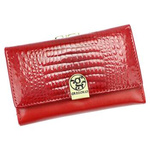 skóra naturalna + Damski portfel ze skóry ekologicznej Gregorio GL-108