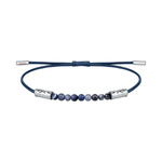 Biżuteria SECTOR SZV91. Bransoletka, Kolor niebieski. Mężczyzna.