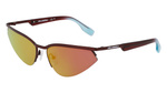 Okulary KARL LAGERFELD KL352S6117601. Okulary przeciwsłoneczne, Kolor niebieski. Unisex.