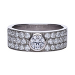 Biżuteria DIAMONFIRE 6112701082180. Pierścionek, Kolor szary. Kobieta.