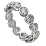 Biżuteria DIAMONFIRE 6112551082160. Pierścionek, Kolor szary. Kobieta.