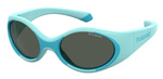 Okulary POLAROID PLD8037SMVUM9. Okulary przeciwsłoneczne, Kolor niebieski. Dziecko.