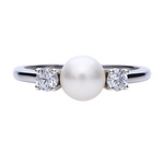 Biżuteria DIAMONFIRE 6117551222175. Pierścionek, Kolor szary. Kobieta.