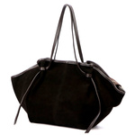 Vera Pelle damska shopperbag skóra naturalna miękka duża torebka na ramię