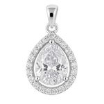 Biżuteria DIAMONFIRE 6513791082. Wisiorek, Kolor szary. Kobieta.