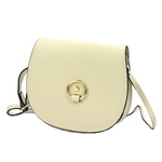 Damska listonoszka skórzana z klapą przez ramię