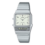 Zegarek CASIO AQ-800E-7A2EF. Kwarcowy, Kolor beżowy. Unisex.
