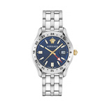 Zegarek VERSACE VE7C00523. Kwarcowy, Kolor niebieski. Mężczyzna.